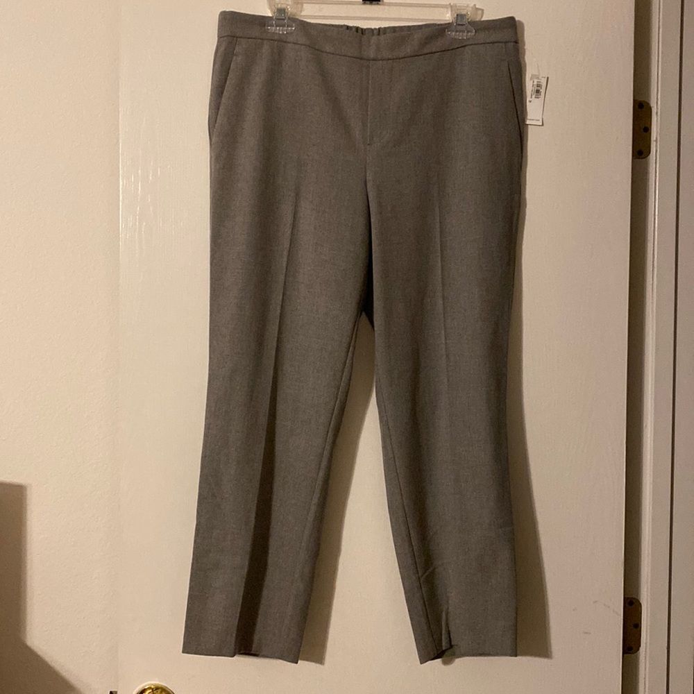 Old Navy Gray Pull On Ankle Pants size 12 BNWT